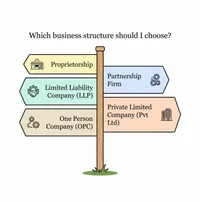 Comparison Between OPC and LLP: Advantage of One Person Company